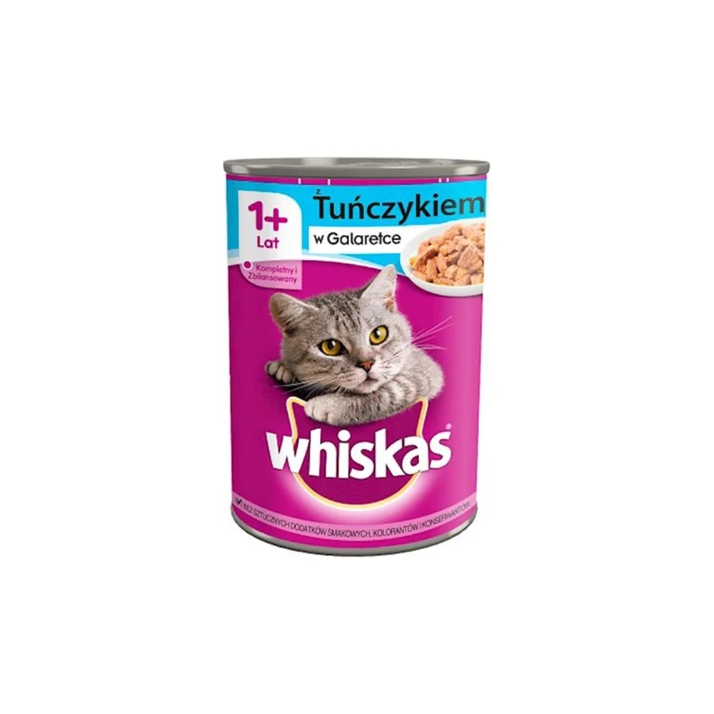 Корм для кошек Whiskas с рыбой 400 гр