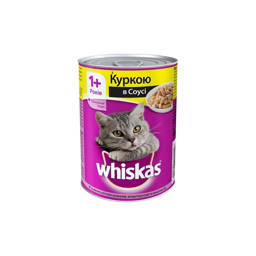 Whiskas cat food with chicken 400 g