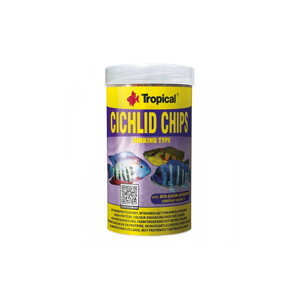 Tropical cichlid chips 250 ml/ 130gr