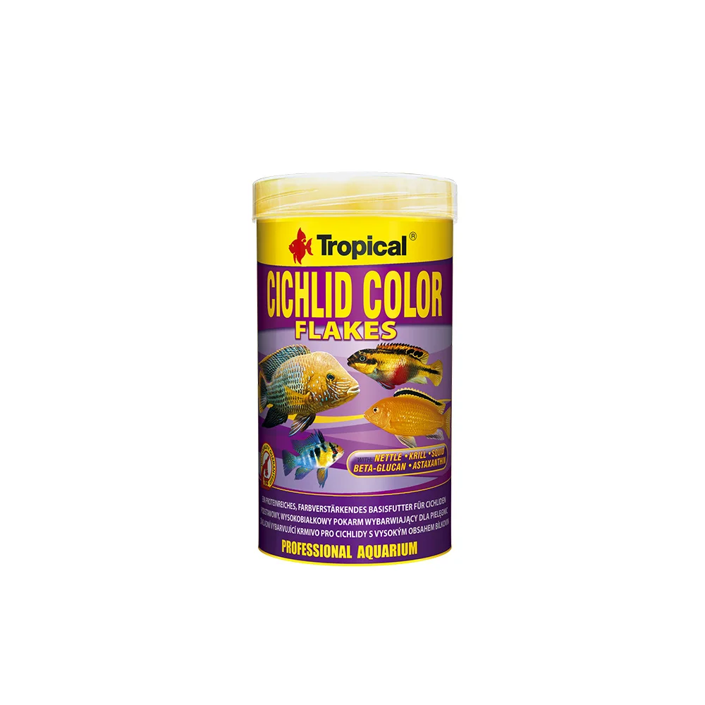 Tropical cichlid color flakes 100ml/ 20gr