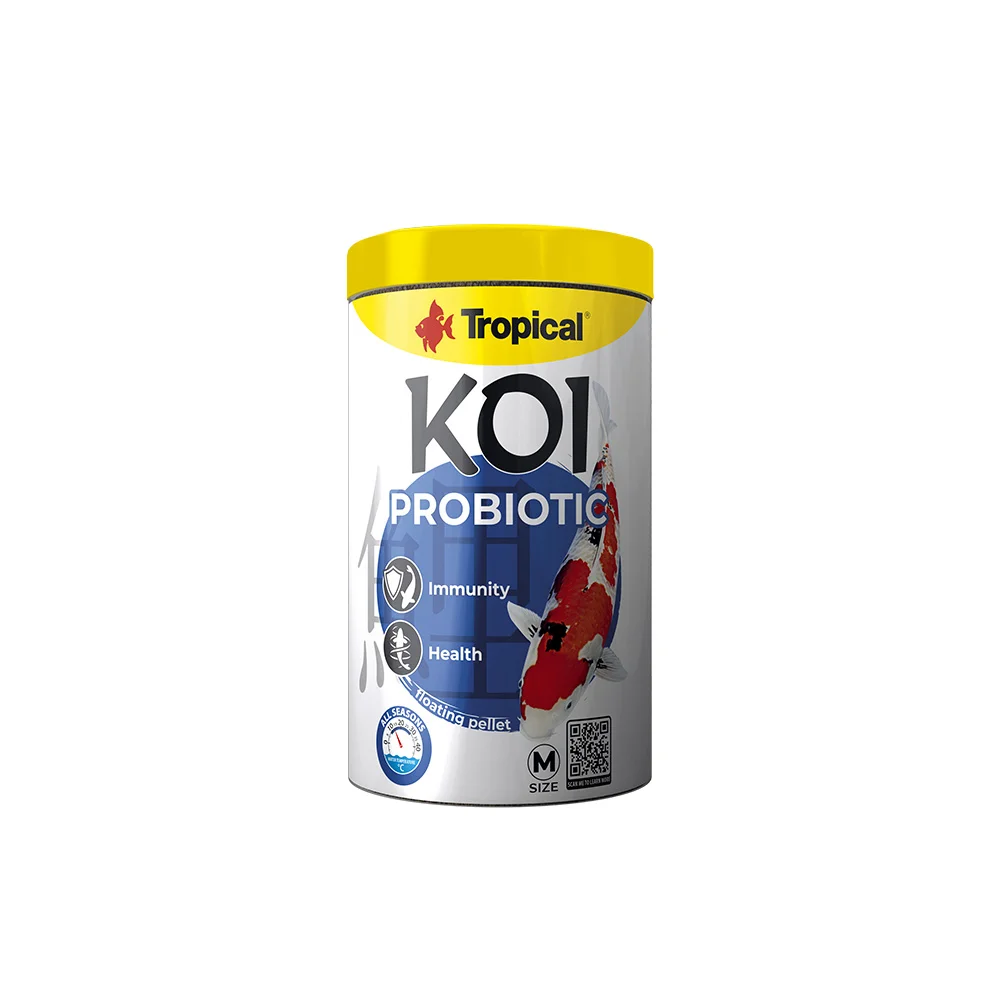 Tropical koi probiotic pellet size m 1000ml/320qr