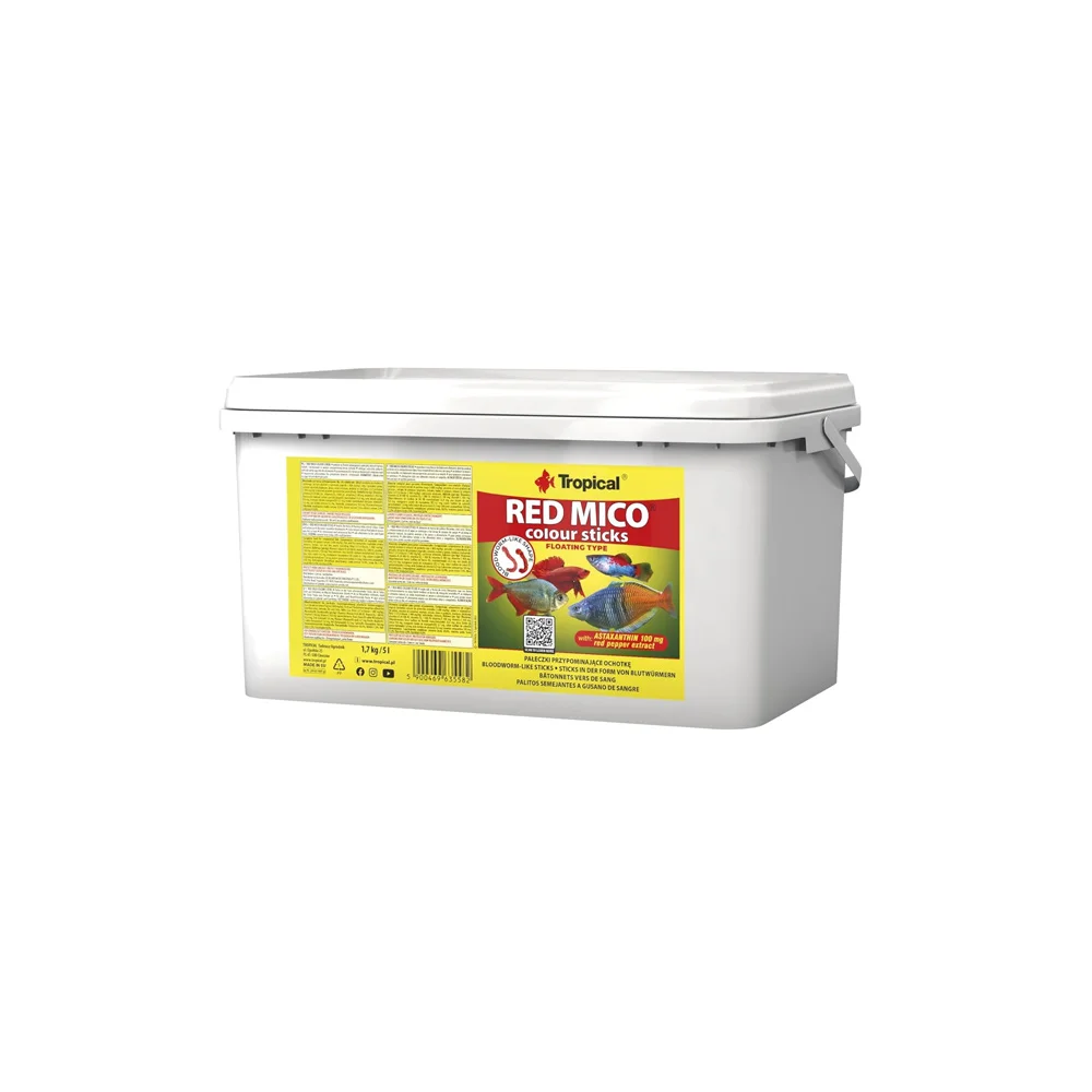 Tropical red mico colour sticks 5l/ 1.7kq
