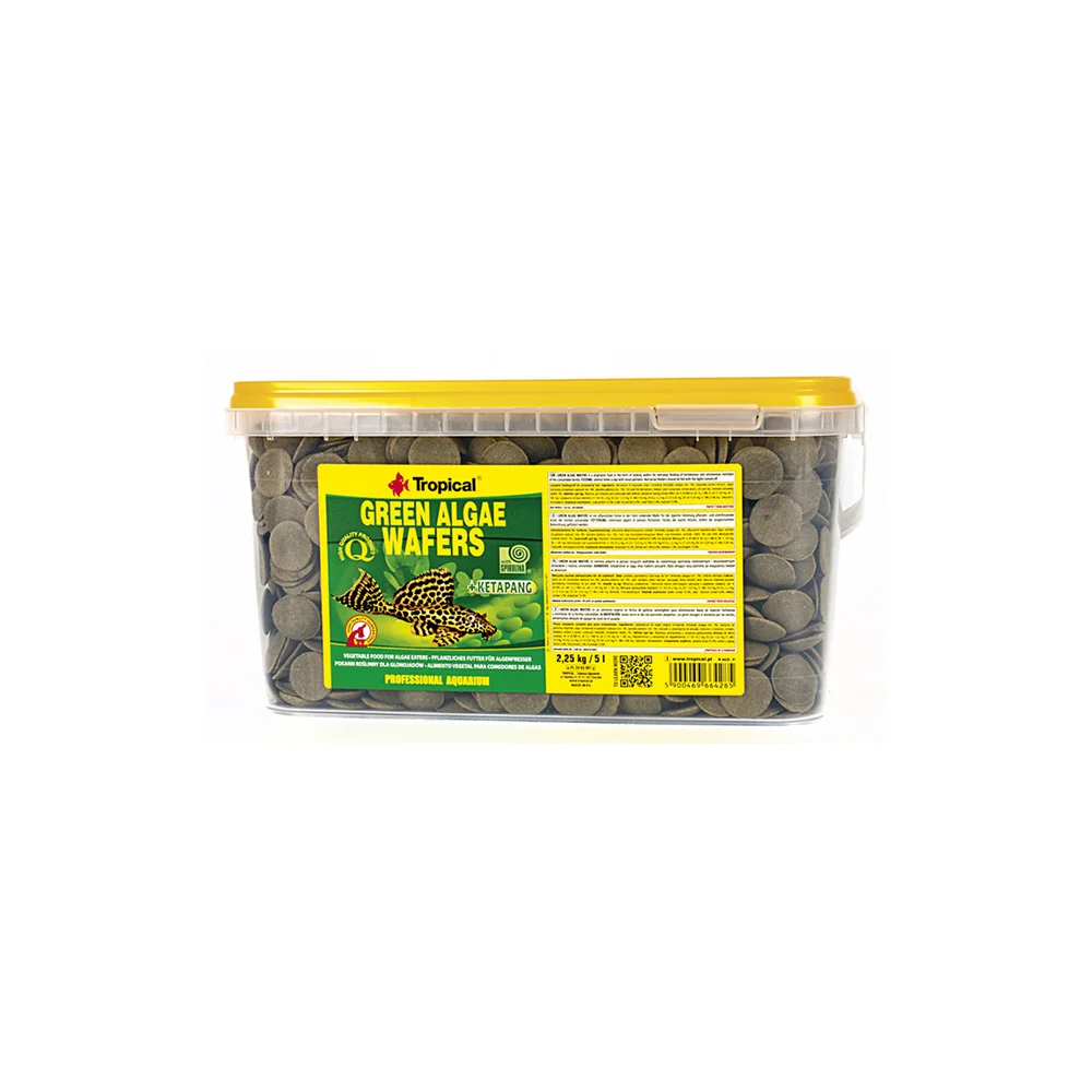 Tropical green algae wafers 5l/ 2.25kq