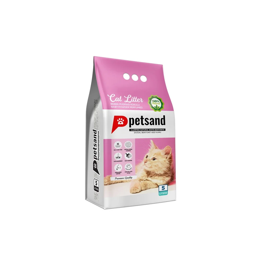 Наполнитель для кошек Petsand Baby Powder 10л