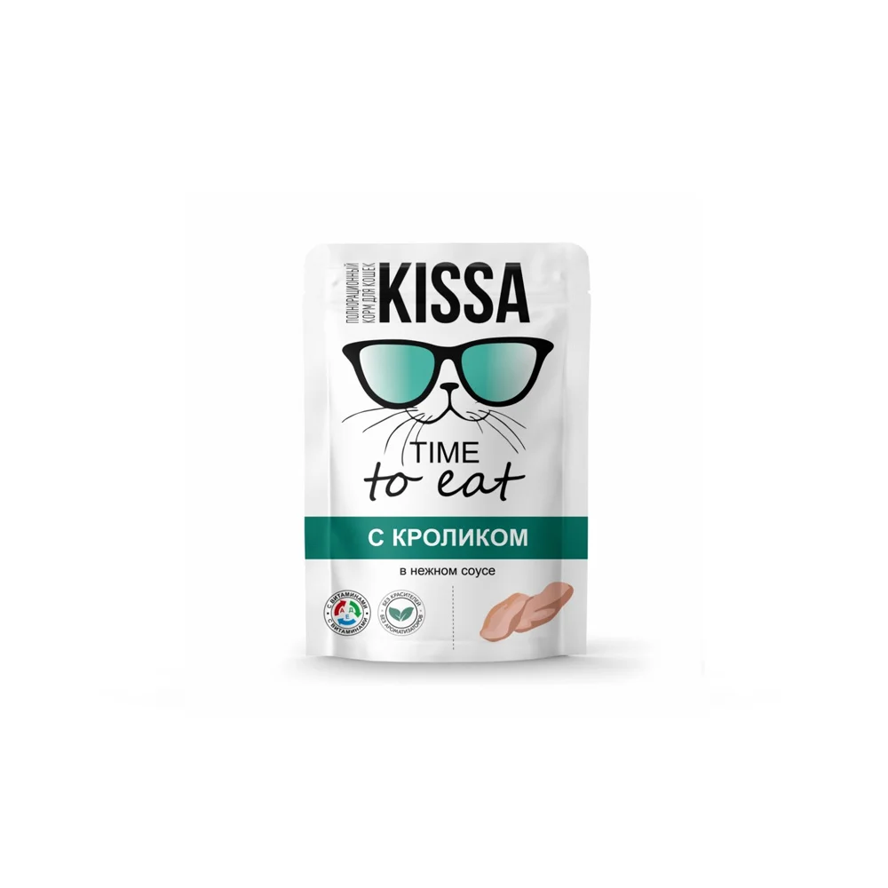 Kissa Dovşanlı 75g с мясом кролика
