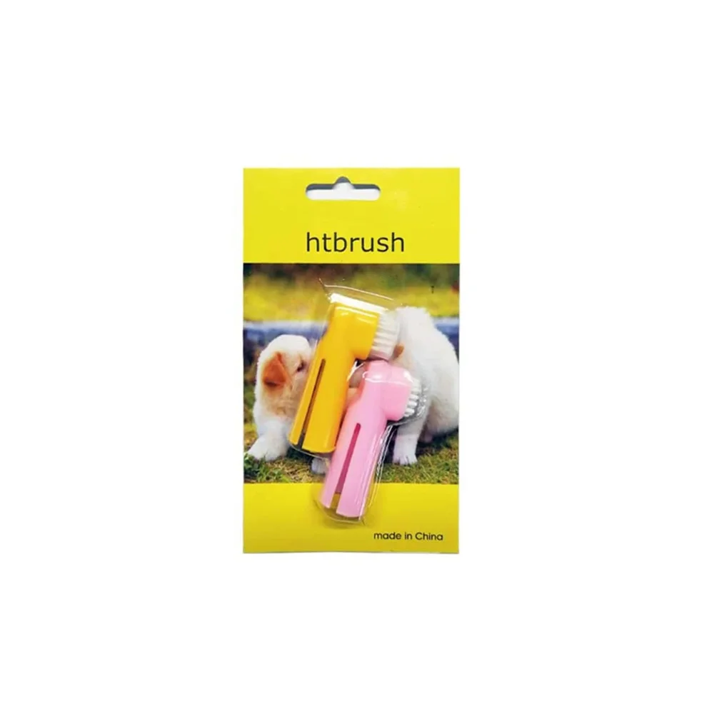 Plastik finger toothbrushes for dogs and cats