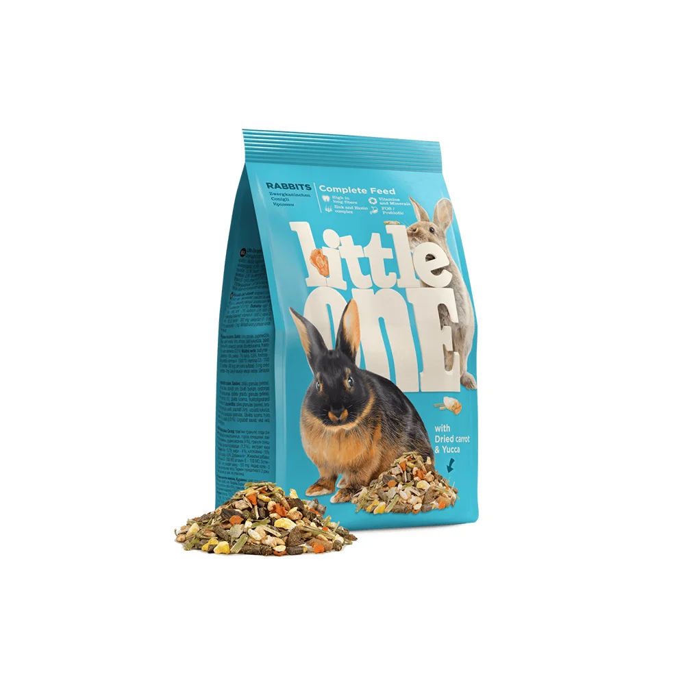 Little One Dovşanlar üçün yem, 900 qr