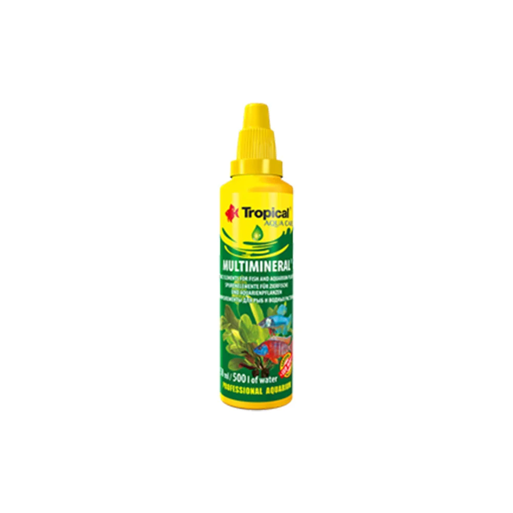 Tropical Multimineral 30 ml – Balıqlar və akvarium bitkiləri üçüno