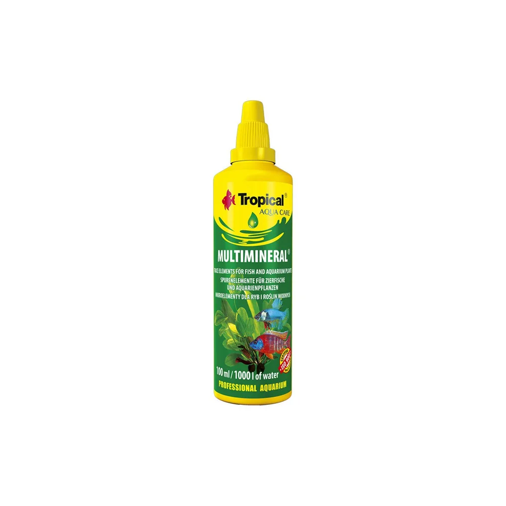 MULTIMINERAL – Trace elements for fish and plants (100 ml)