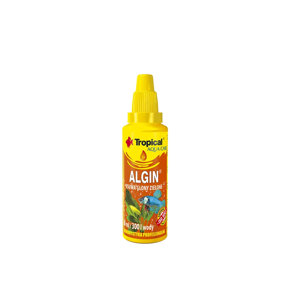 Tropical Algin – Препарат против водорослей для аквариума (30 мл)