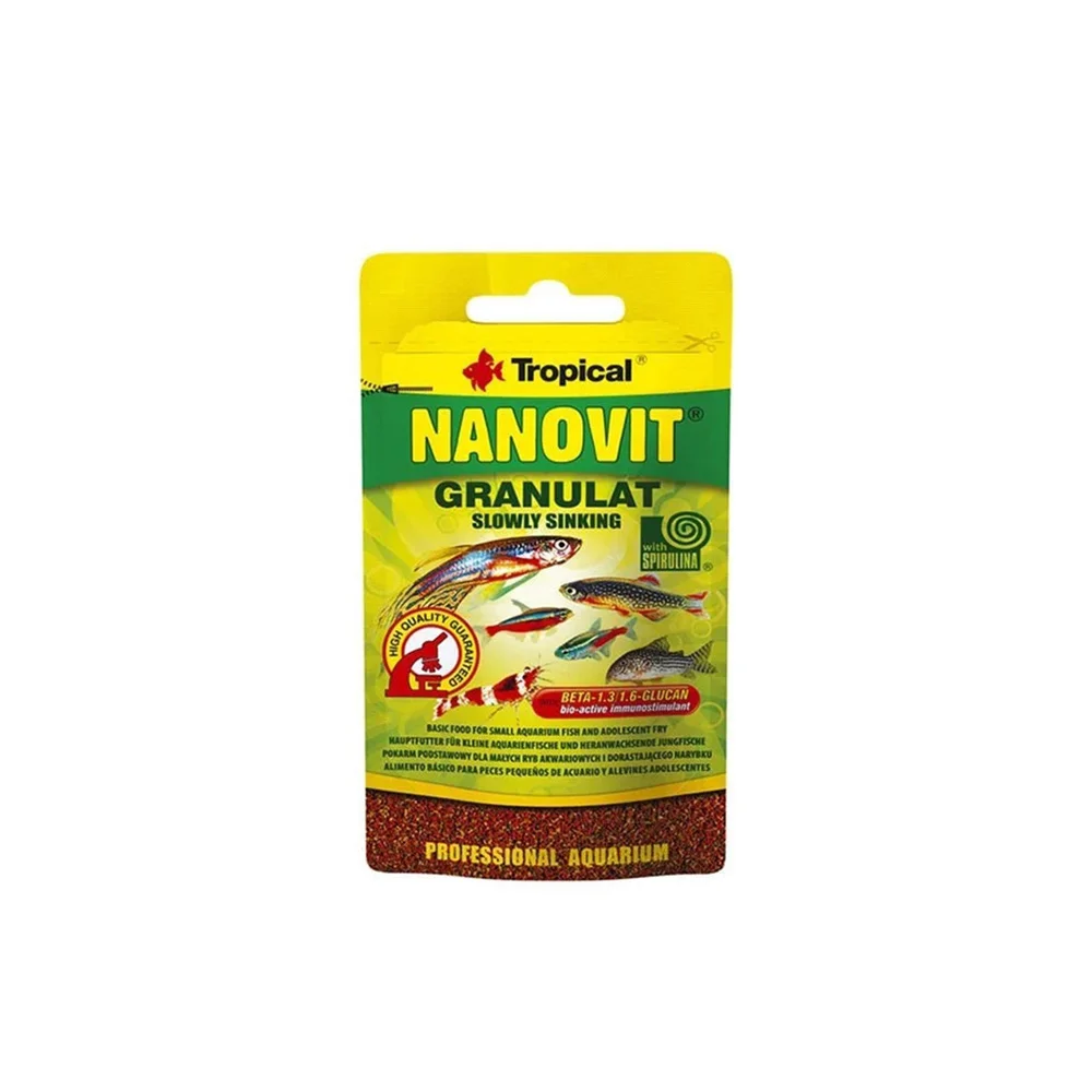 TROPİCAL NANOVIT GRANULAT 10G