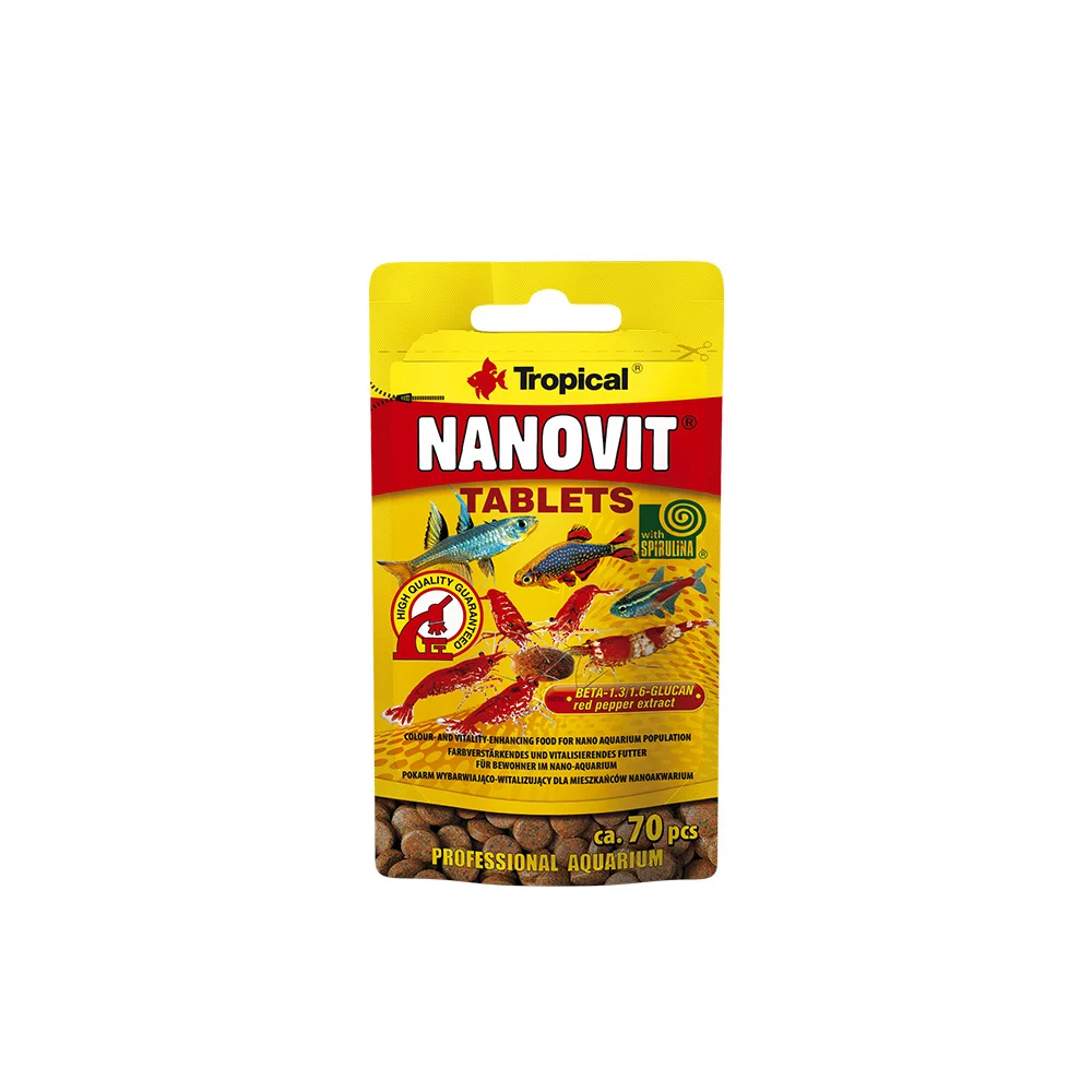 Nanovit Tablets 10 g / təqr. 70 ədəd