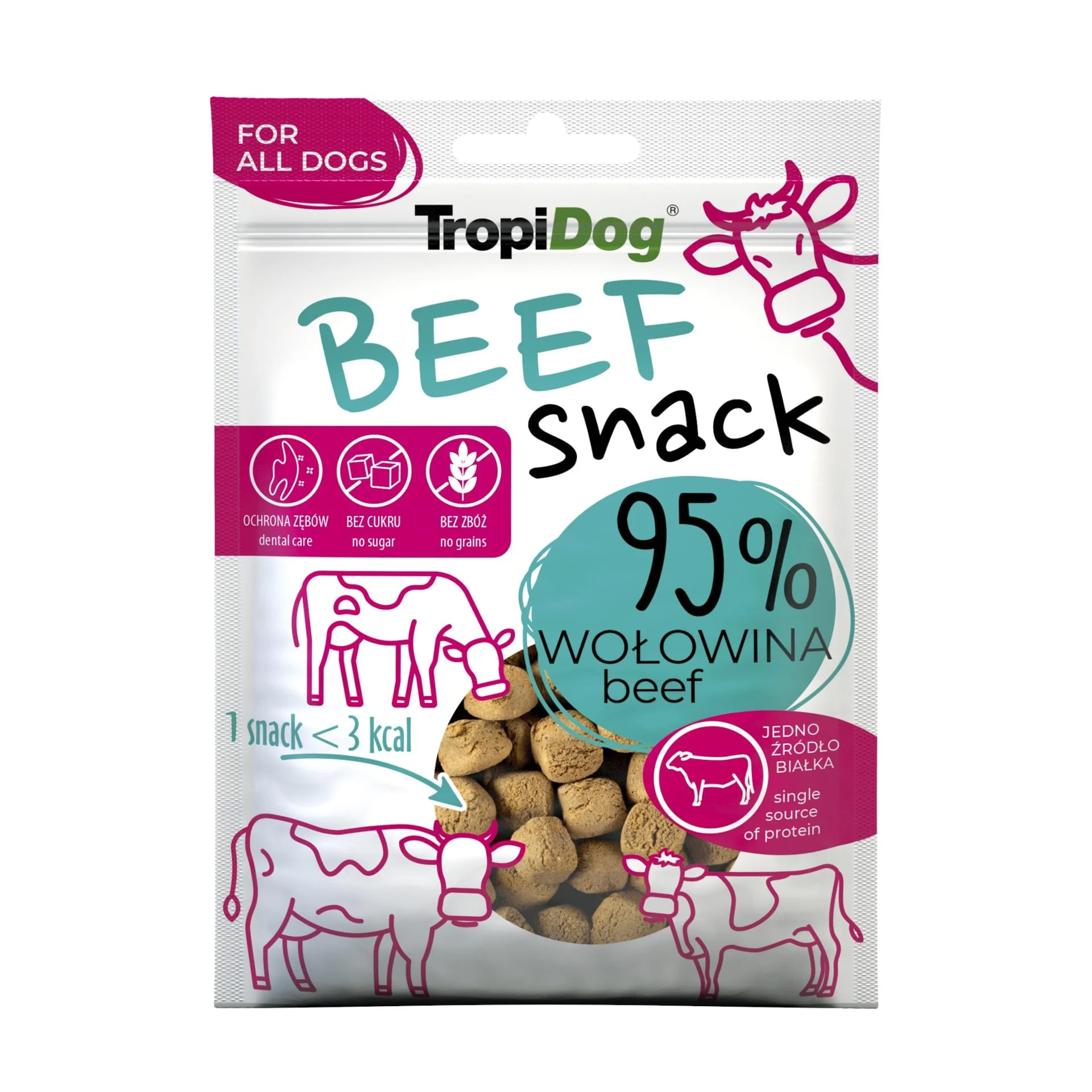 Лакомства TropiDog со вкусом мяса