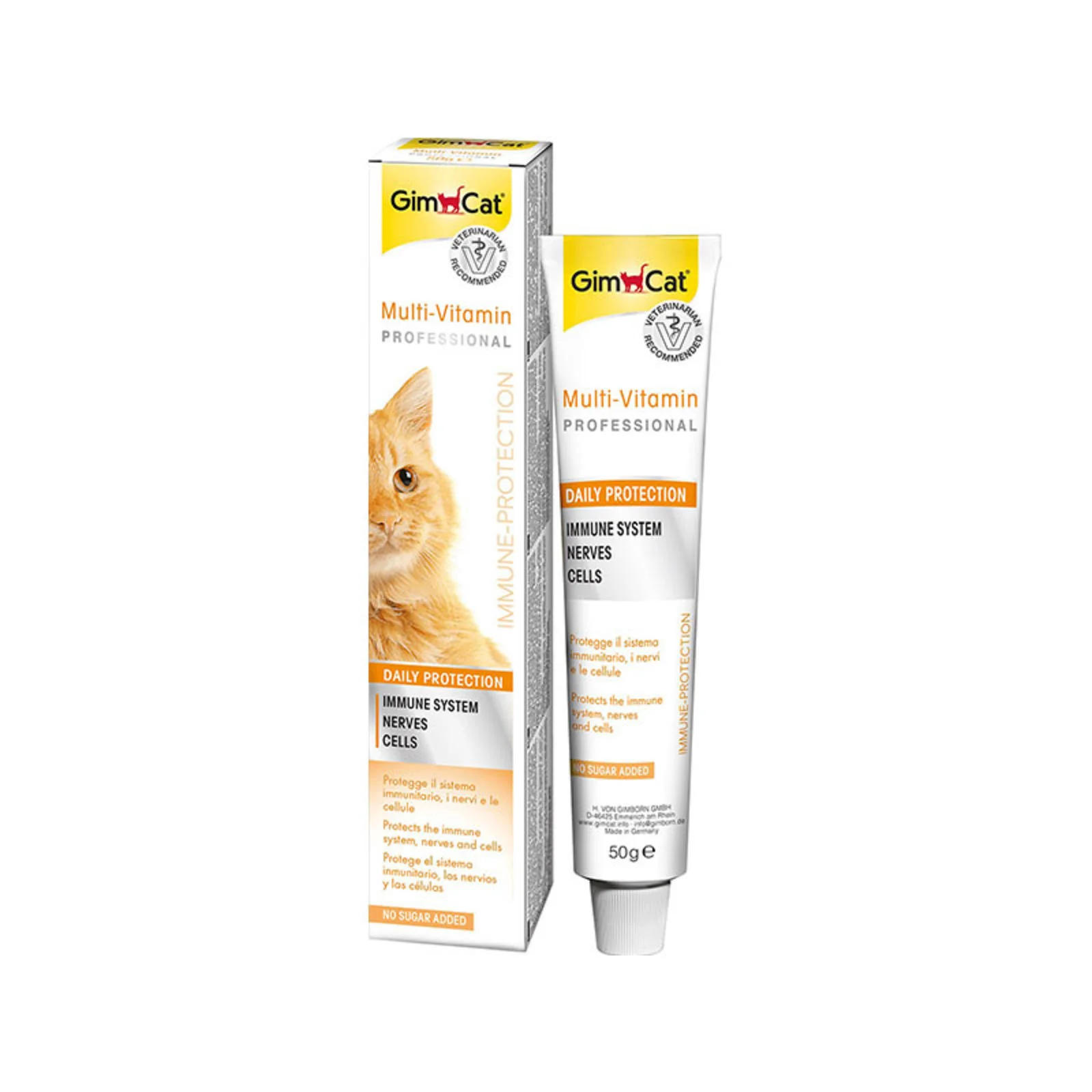 GimCat Multi‑Vitamin паста для кошек 20 г
