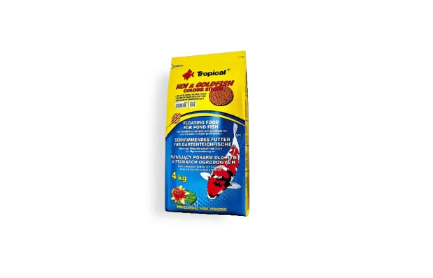 Tropical koi/goldfish colour sticks 1 kq şəffaf qablaşdırma